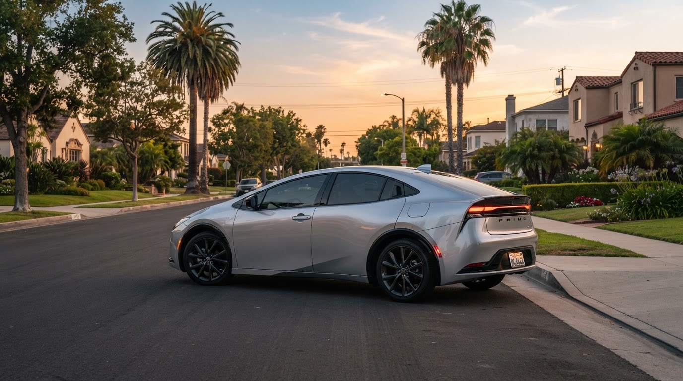 Toyota Prius hybrid rental from Dreevie in Gardena